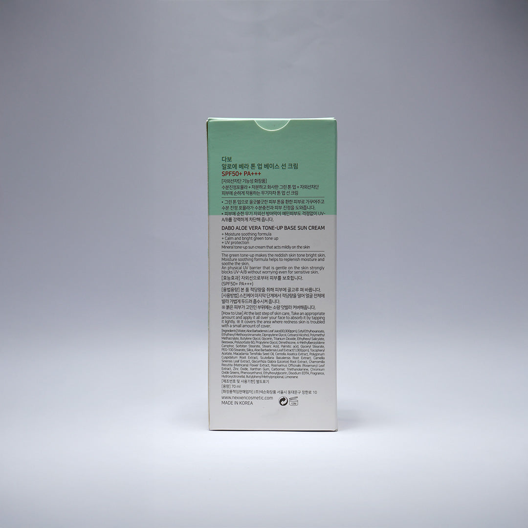 Dabo Aloe Vera Tone-Up Base Sun Cream 70 ml