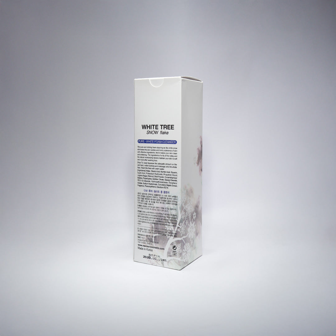 Dabo White Tree Snow Flake Pure White Foam Cleanser 150 ml