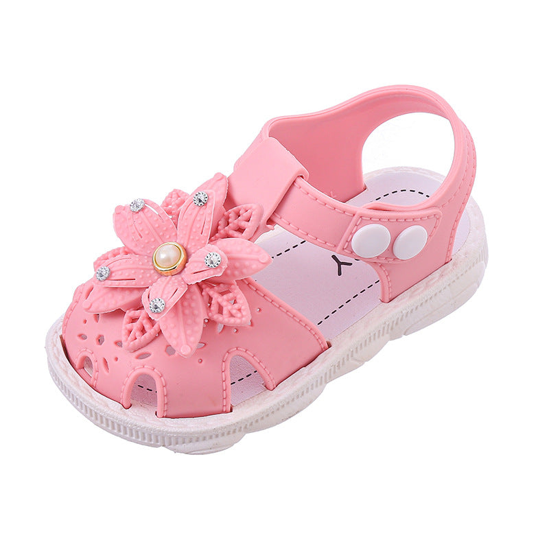 Imported Summer Baby Princess Sandals | Soft Sole Shoes for Girls (1–3 Years)