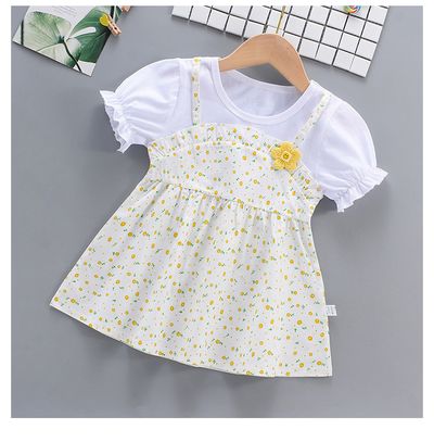 Imported đ¸ China Floral Faux Two-Piece Style