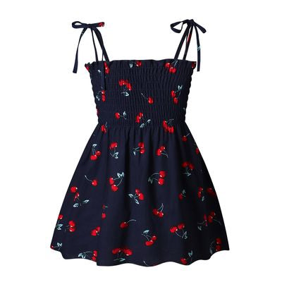 Imported đ¸Girls Summer Cotton Dress â Printed Slip Style