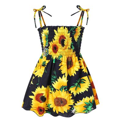 Imported đ¸Girls Summer Cotton Dress â Printed Slip Style