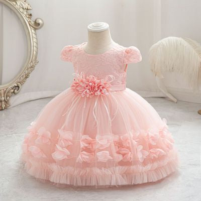 Imported đ High-Quality Birthday & Party Dress â Princess Flower Girl Outfit