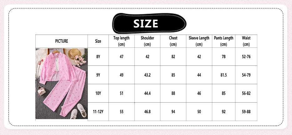 Imported đ Kidsâ Autumn Striped Bow Shirt & Trousers Set â Long Sleeve Two-Piece Outfit