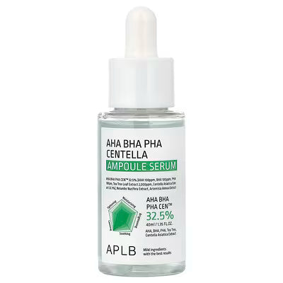 APLB, AHA BHA PHA Centella Ampoule Serum, 1.35 fl oz (40 ml)
