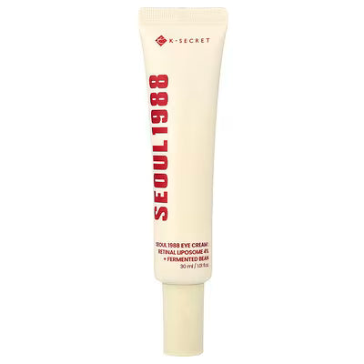 K-Secret, Seoul 1988 Eye Cream, Retinal Liposome 4% + Fermented Bean, 1.01 fl oz (30 ml)