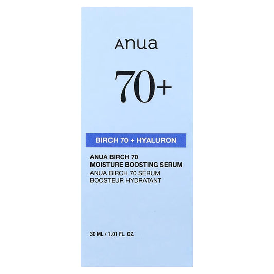 Anua, Birch 70 Moisture Boosting Serum, 1.01 fl oz (30 ml)