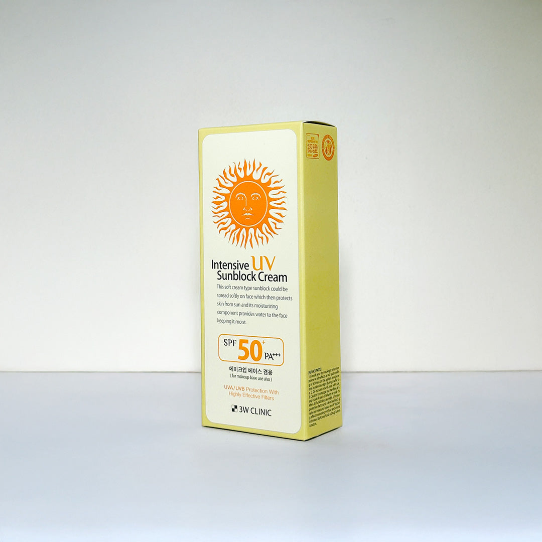 3w Clinic Intensive UV Sunblock Cream 70 ml