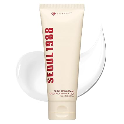 ksecret Seoul 1988 Cream : Snail Mucin 93+Rice 100ml