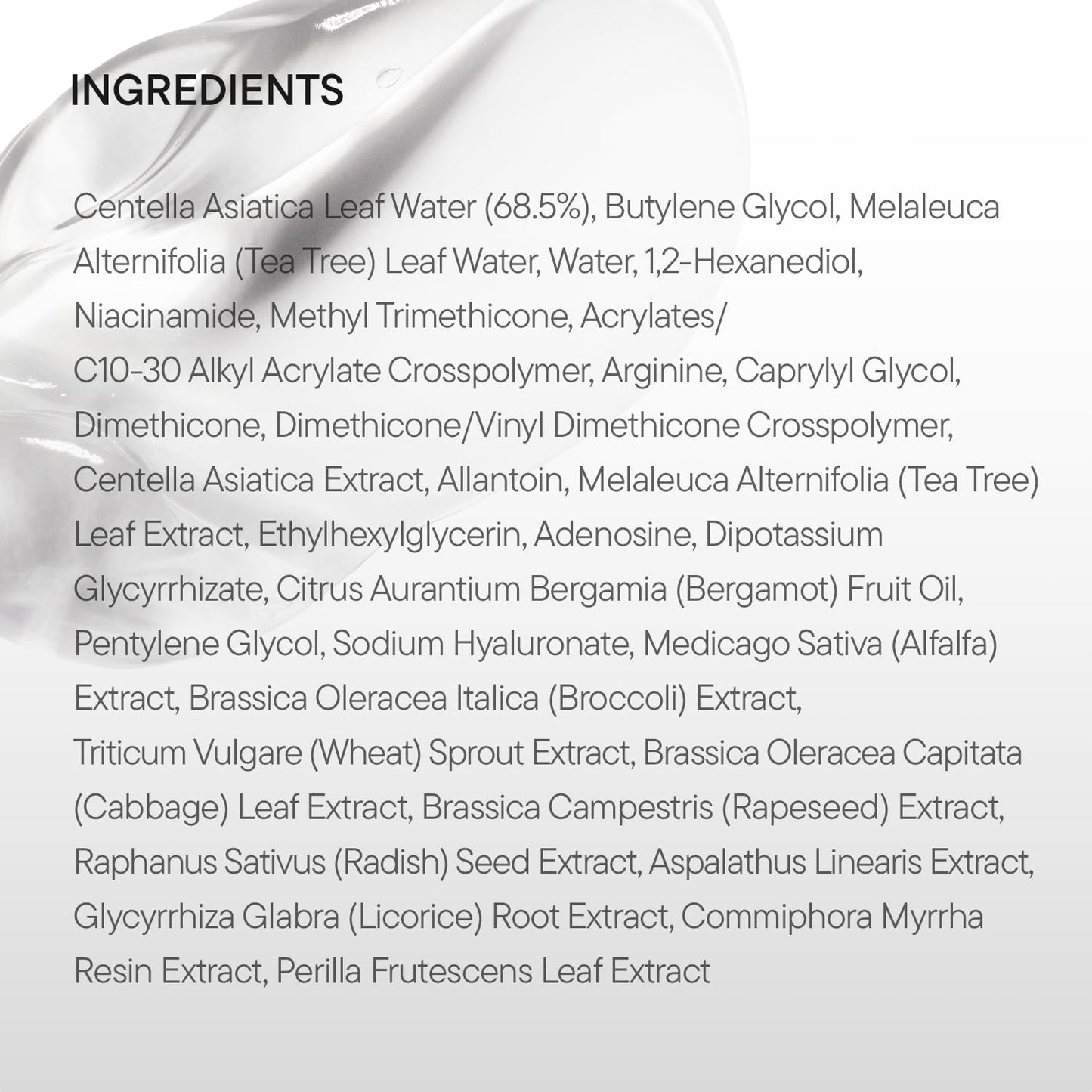 Iunik Centella Calming Gel Cream for Brightening & Wrinkle Care 60ml