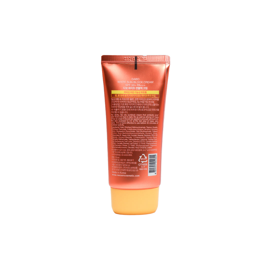 DABO White Sun Block Cream SPF50+ PA+++ 70 ml