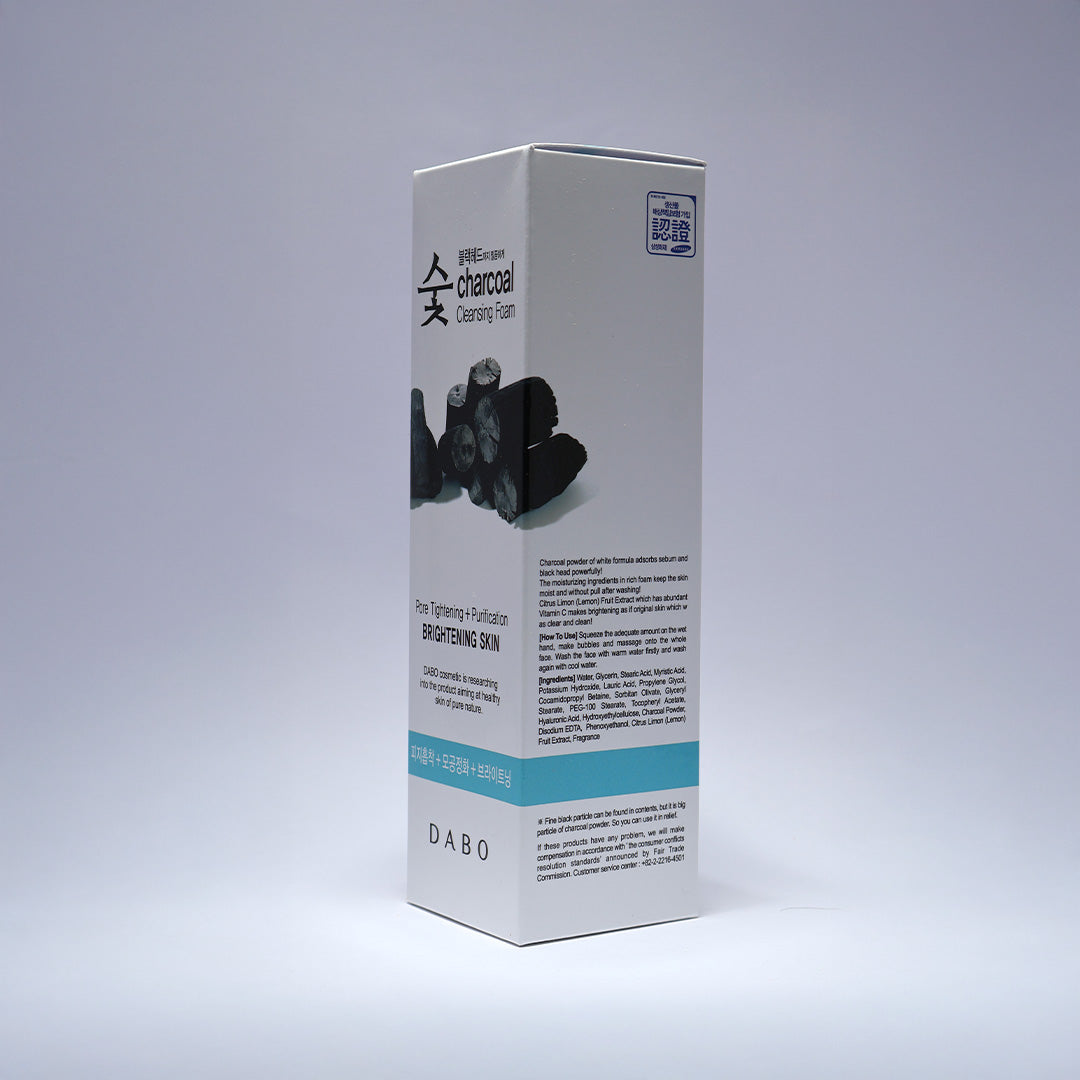 Dabo Charcoal Cleansing Foam 150 ml