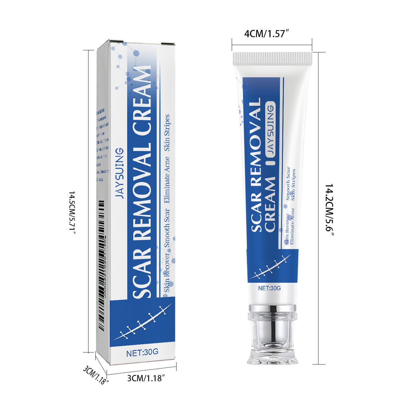 Jaysuing Scar Removal Cream – Skin Repair Cream 30g