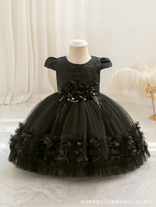 Imported 🎉 High-Quality Birthday & Party Dress – Princess Flower Girl Outfit