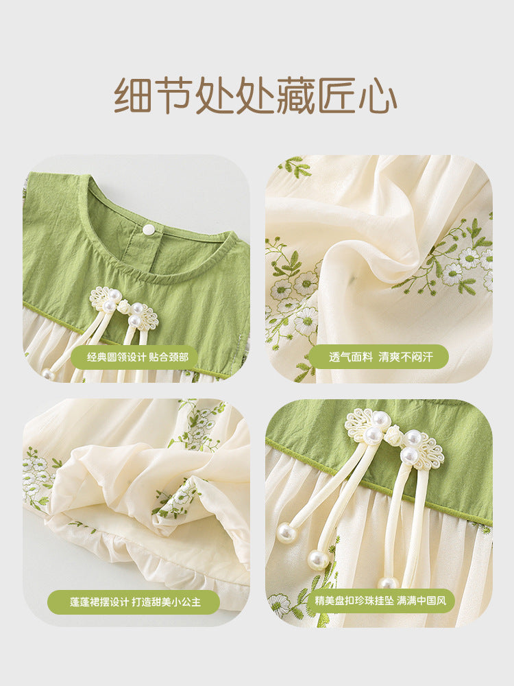 Imported 🌸 Summer Baby Girls’ Princess Dress – Cute & Elegant Outfit