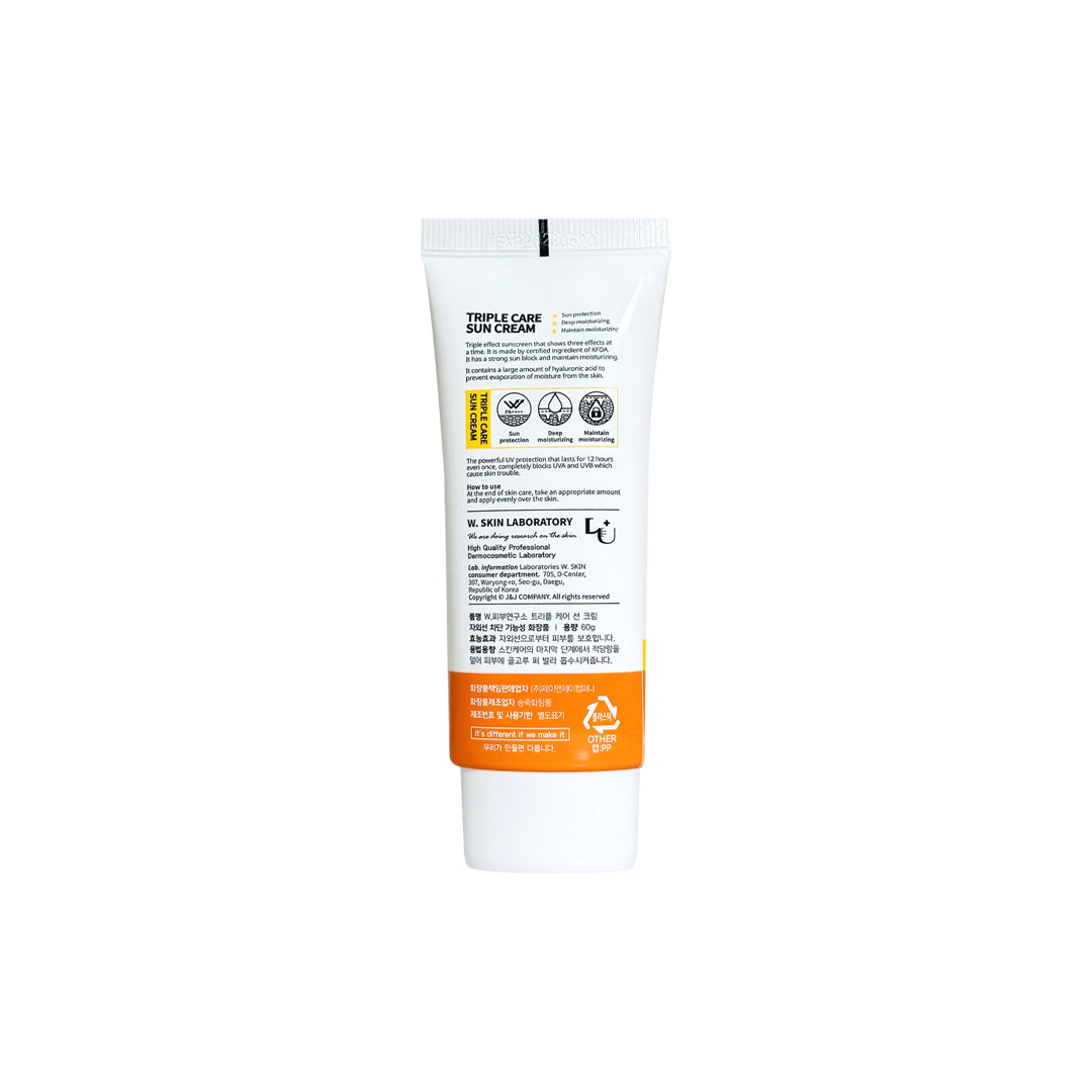 W.Skin Laboratory Triple Care Sun Cream SPF 50+ PA++++ 60 g
