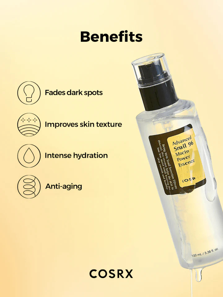 CosRx, Advanced Snail 96 Mucin Power Essence, 3.38 fl oz (100 ml)
