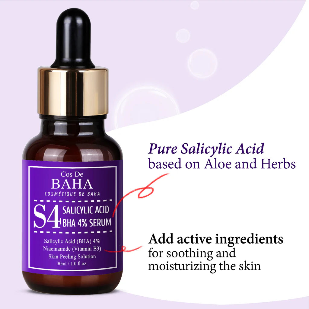 Cos De BAHA Salicylic Acid 4% Serum (S4) 30 ml