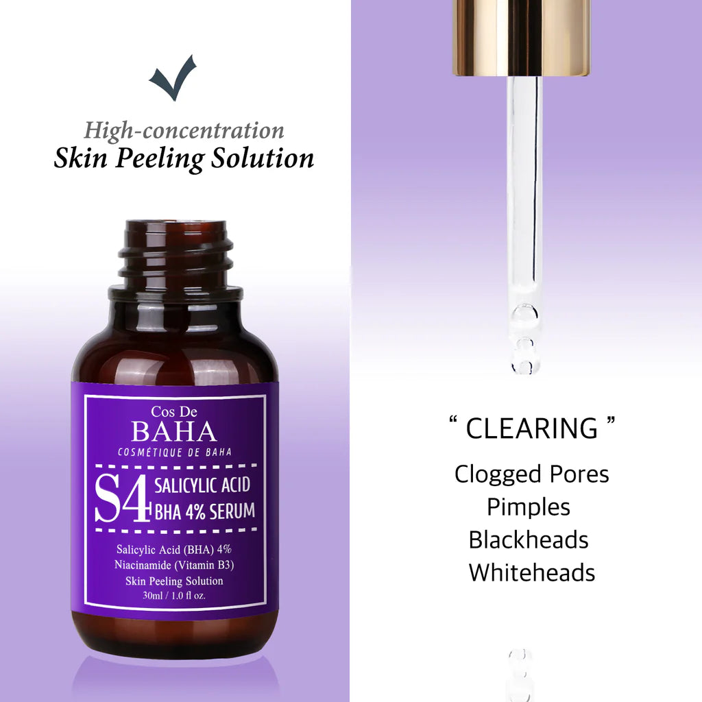 Cos De BAHA Salicylic Acid 4% Serum (S4) 30 ml