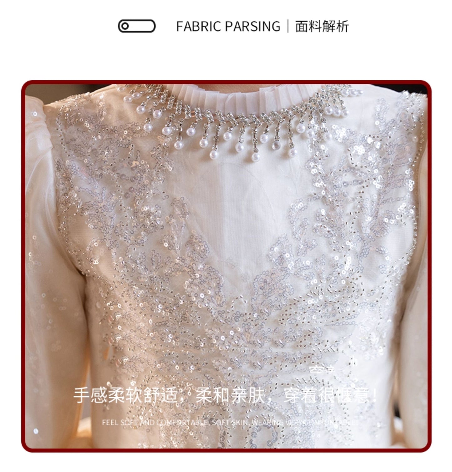 Imported ✨ Champagne Color Girls’ Runway Princess Dress – Tulle Performance Outfit