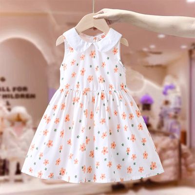 Imported Girls' Dress Summer 2025 New Children's Western-Style