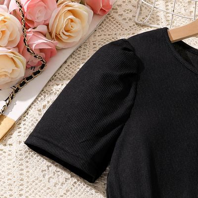 Imported 🌺 Girls’ Floral Print Elegant Dress – Summer Resort Style
