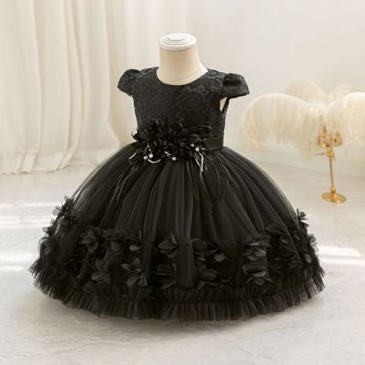 Imported 🎉 High-Quality Birthday & Party Dress – Princess Flower Girl Outfit