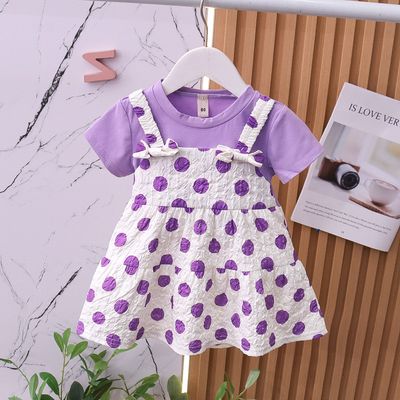 Imported 👗 Summer Cotton Baby Princess Dress