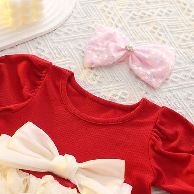 Imported 👗 Western Style Princess Dress – Cute Baby Girl Outfit