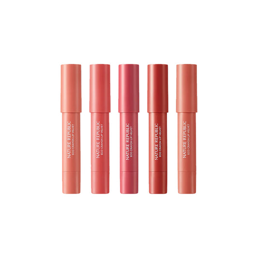Nature Republic By Flower Eco Crayon Lip Velvet 2.8g