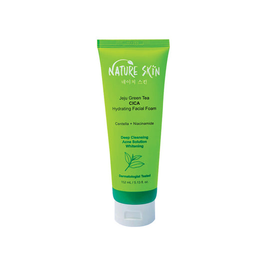 Nature Skin Jeju Green Tea CICA Hydrating Facial Foam 152 ml