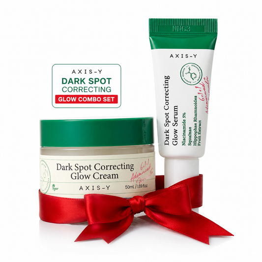 AXIS-Y Dark Spot Correcting Glow Combo Set (Glow Cream 50ml + Glow Serum 5ml)